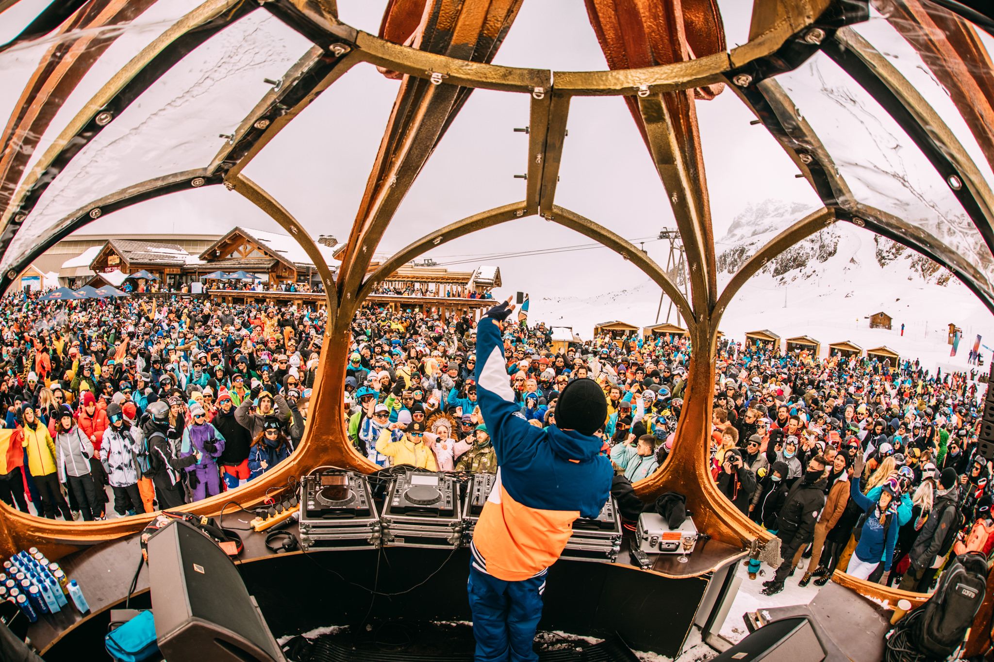 Eine Stage des Tomorrowland Winter 2019 