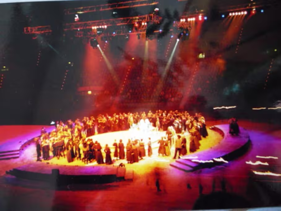 Aufführung der Oper Carmen in der Olympiahalle München