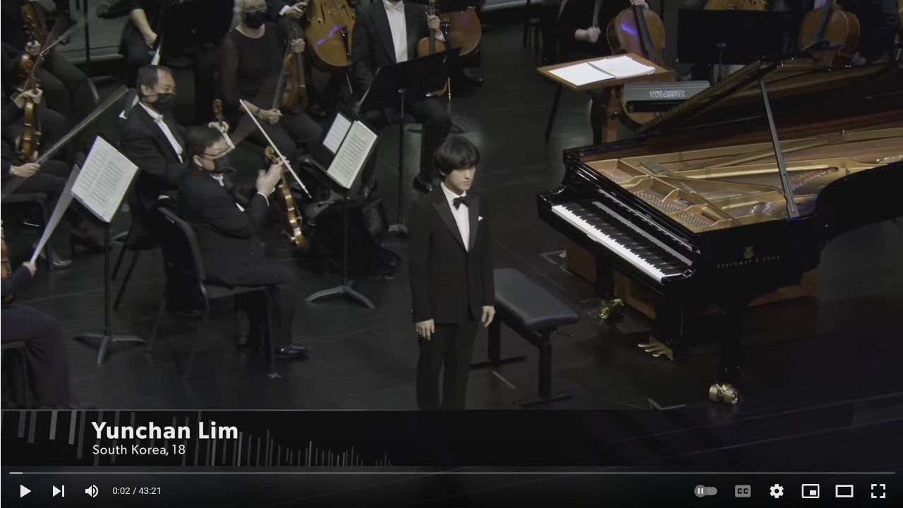 Jüngster Van Cliburn Gewinner rührt zu Tränen