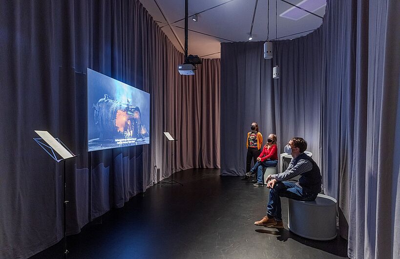 In der Ausstellung "Richard Wagner und das deutsche Gefühl"