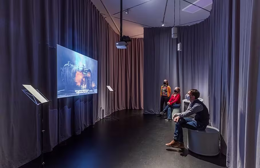 In der Ausstellung "Richard Wagner und das deutsche Gefühl"