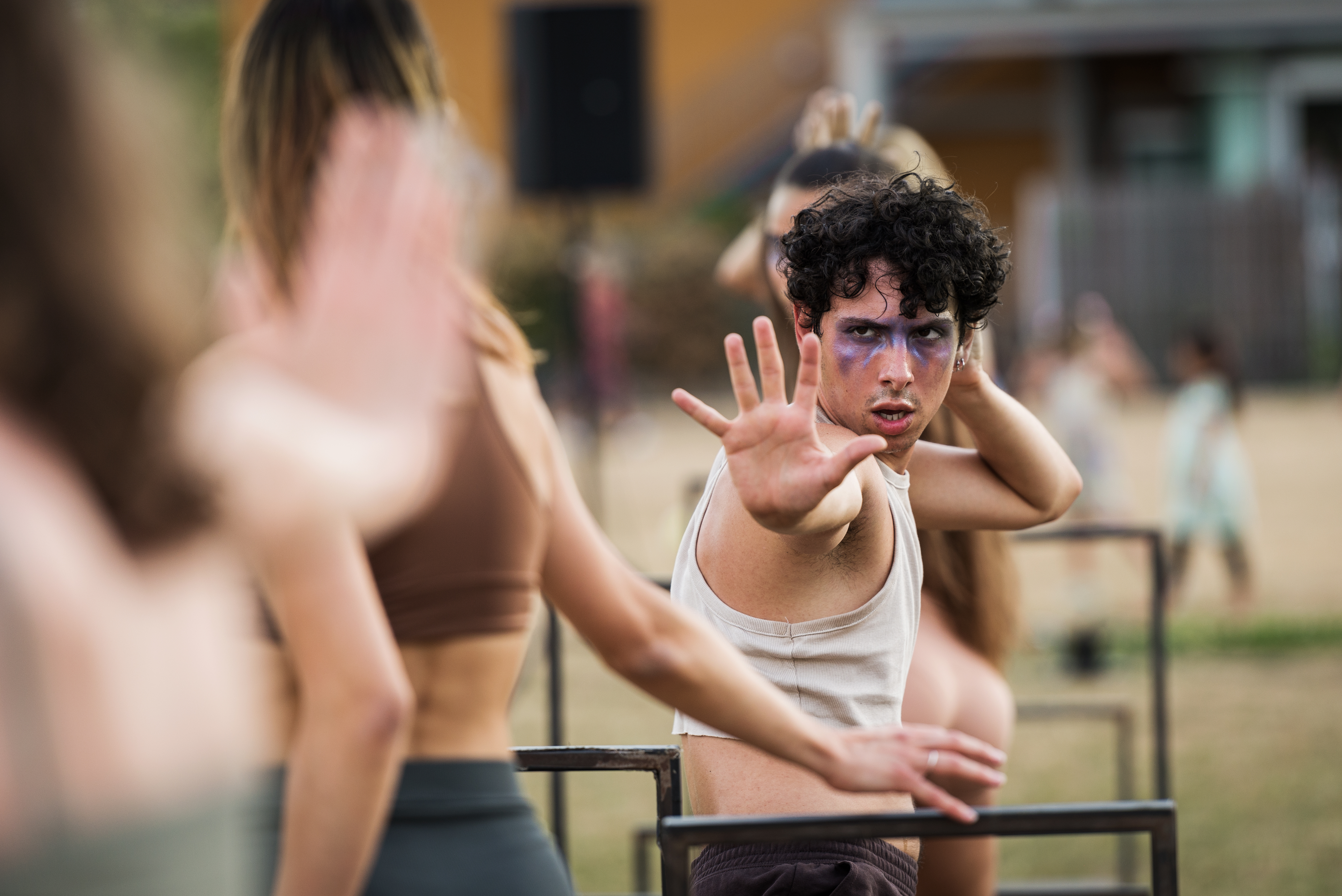 Tänzer in Aktion bei Principal Sacre