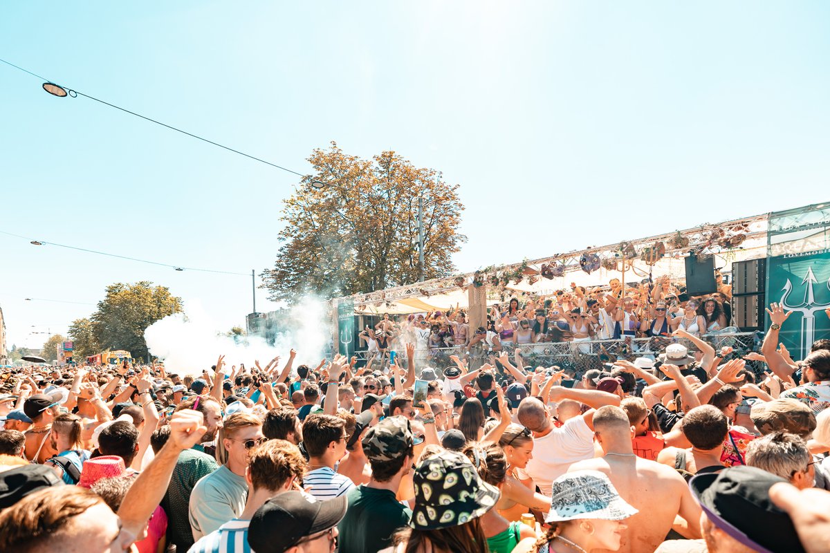 In Zürich wurde die elektronische Musik gefeiert