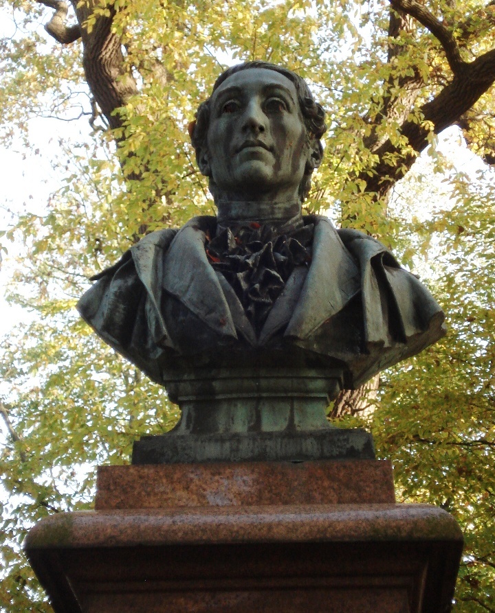 Büste im Carl-Maria-von-Weber-Hain in Eutin