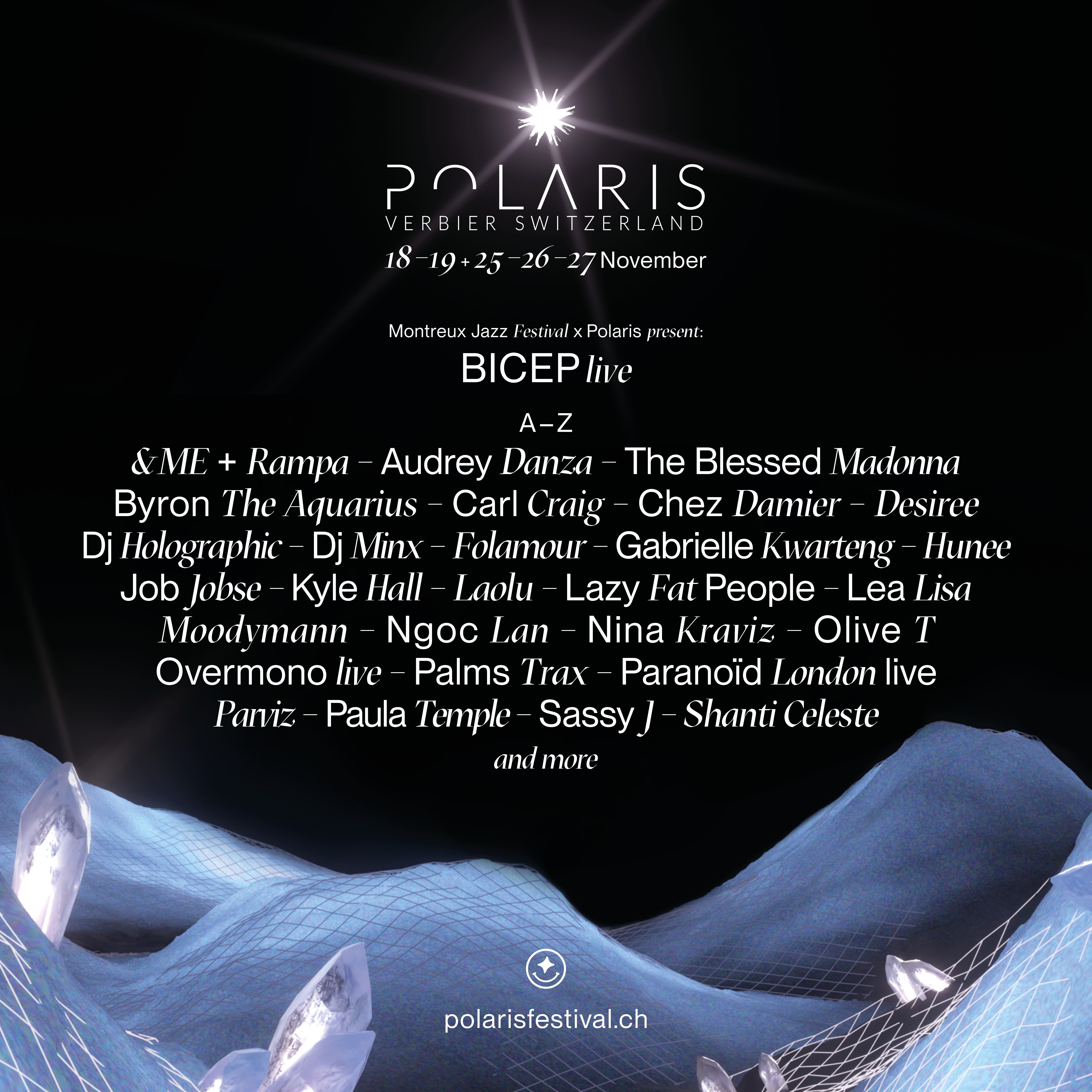  Das Polaris Festival 2022 in den Schweizer Alpen
