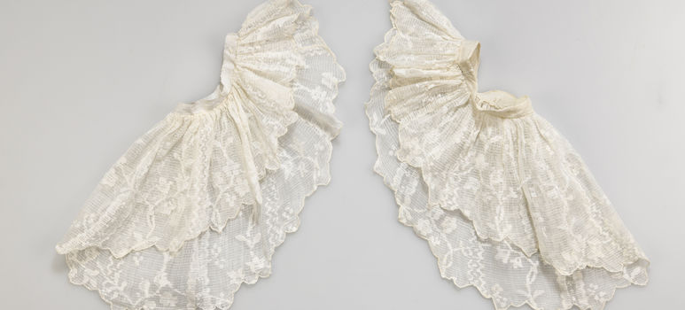 Spitzenmanschetten, Frankreich, um 1770–1790 Foto: Bastian Krack 