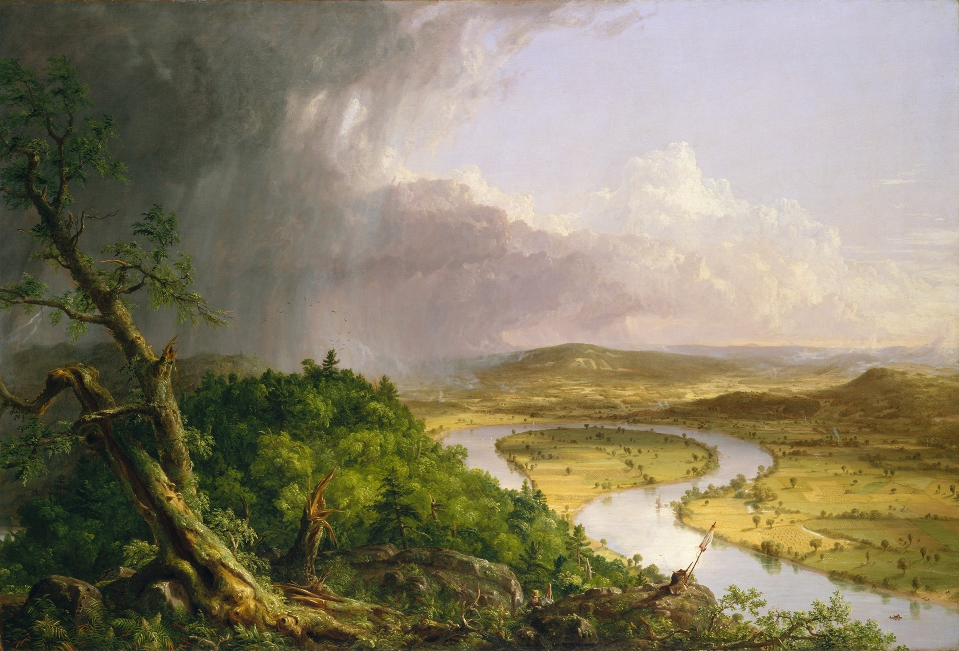 The Oxbow - Thomas Cole 