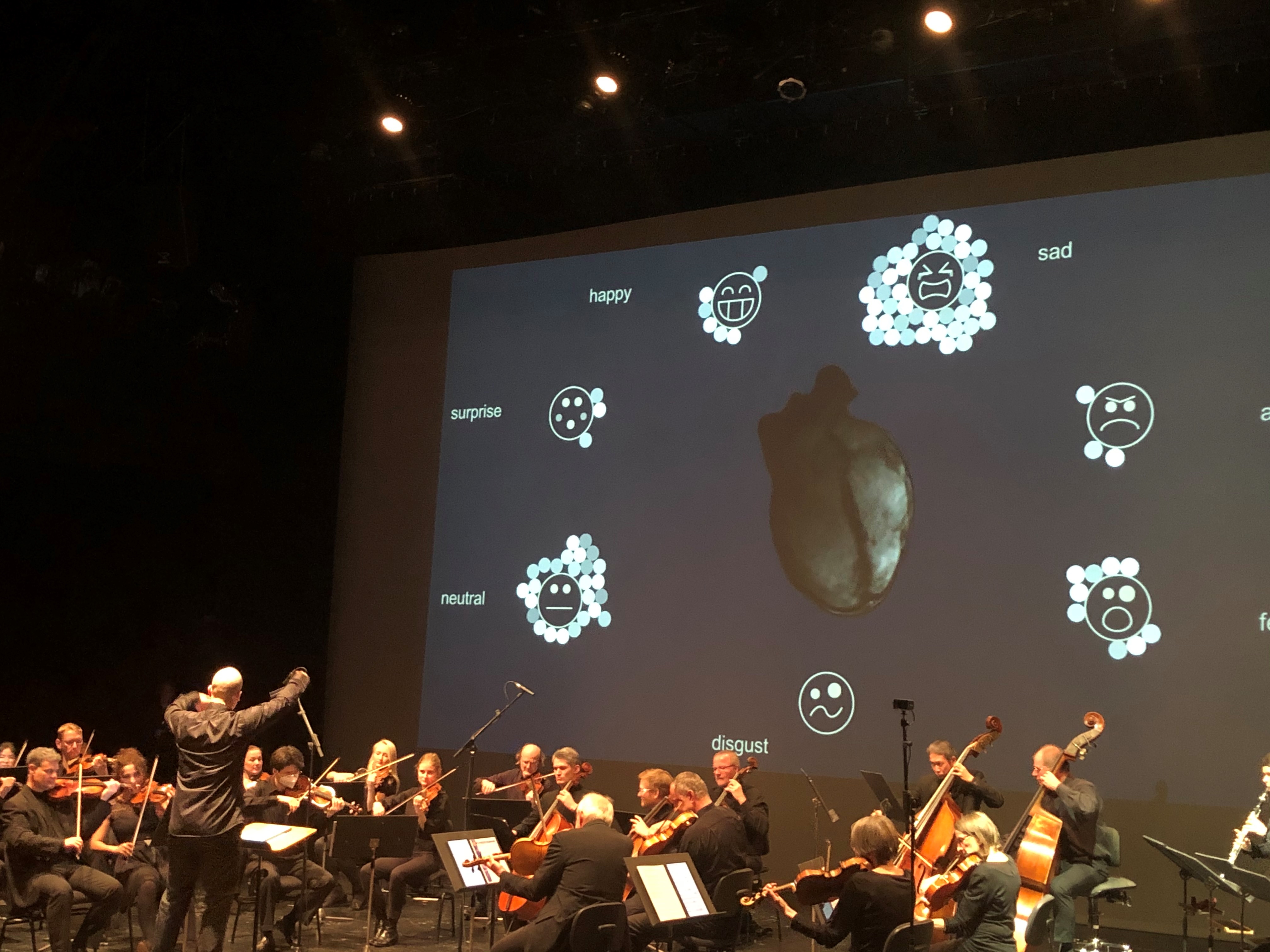 Biodaten des Publikums verändern Konzert 