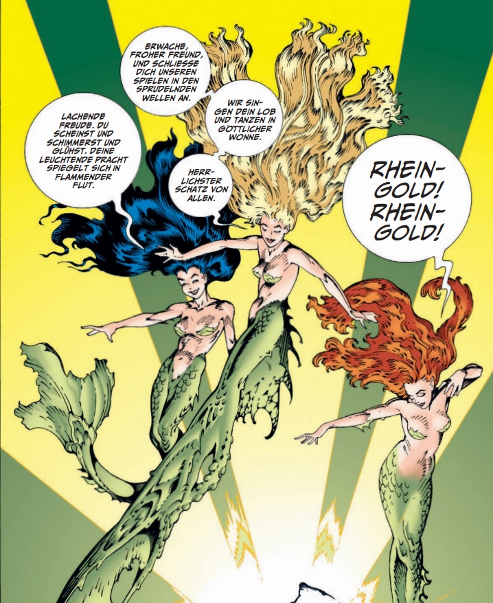 Ausschnitt aus dem Graphic Novel "Ring der Nibelungen"