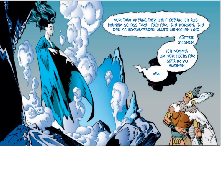 Ausschnitt aus dem Graphic Novel "Ring der Nibelungen"