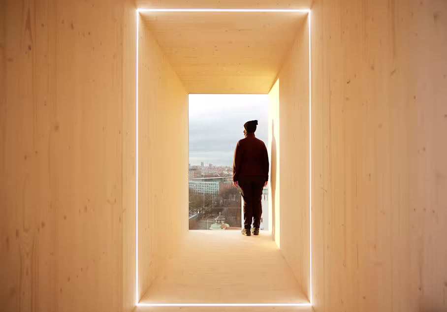 Aussicht eines Türmers