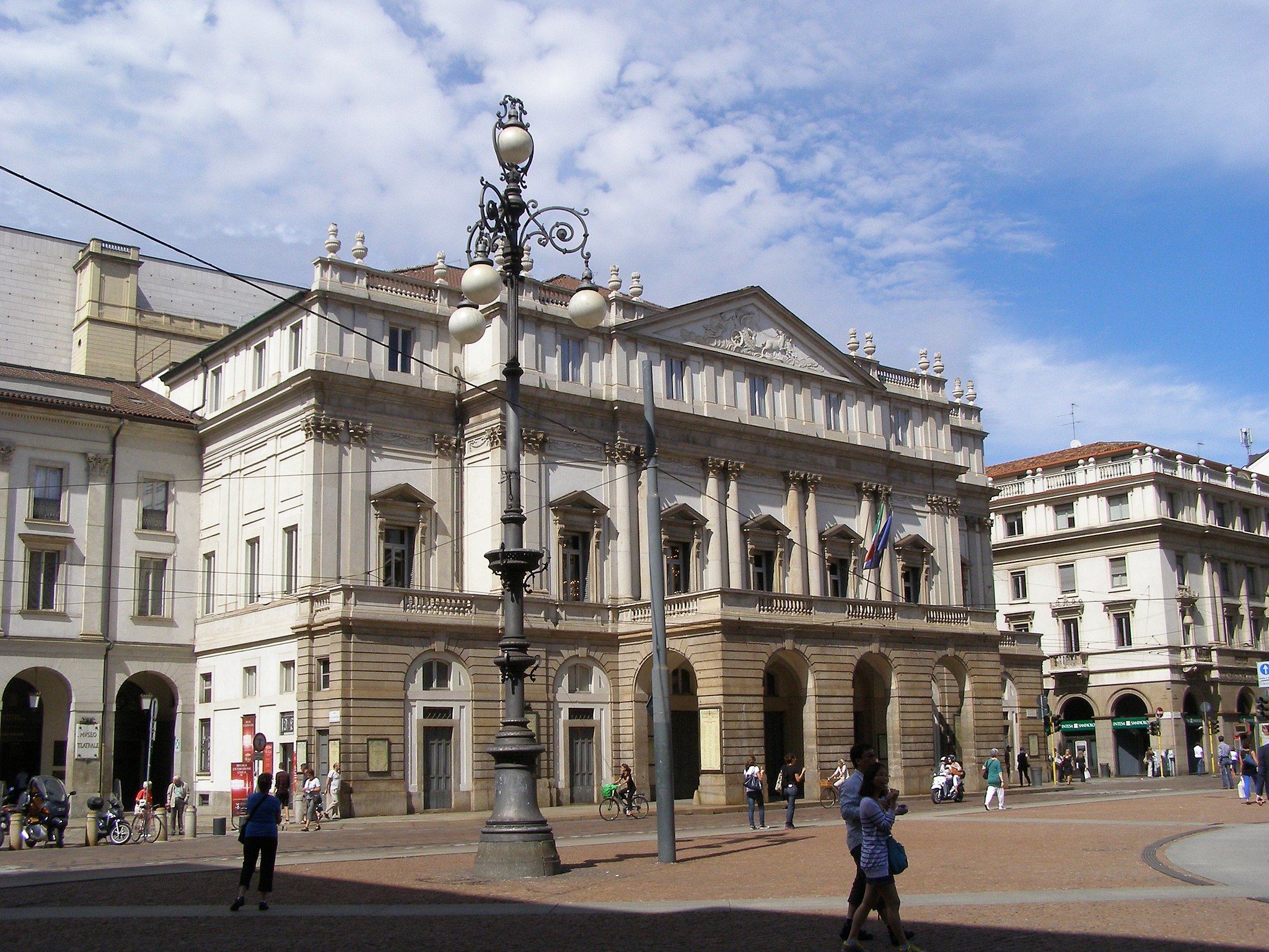 Das Teatro alla Scala in Mailand