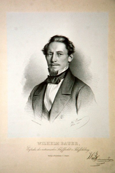 Wilhelm Bauer, 1860