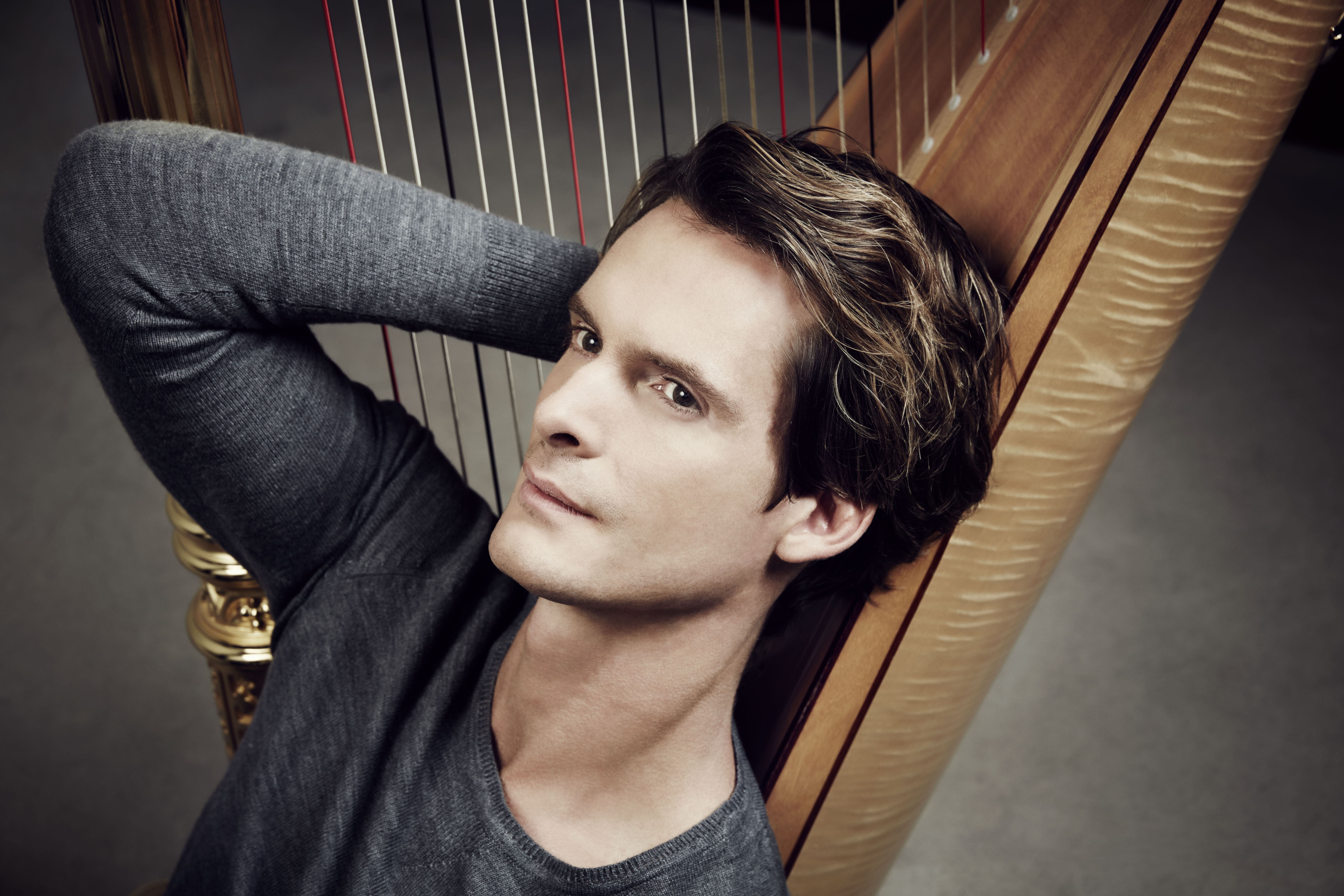 Harfenist Xavier de Maistre