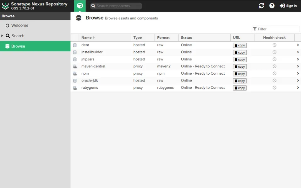 sonatype-nexus-repository