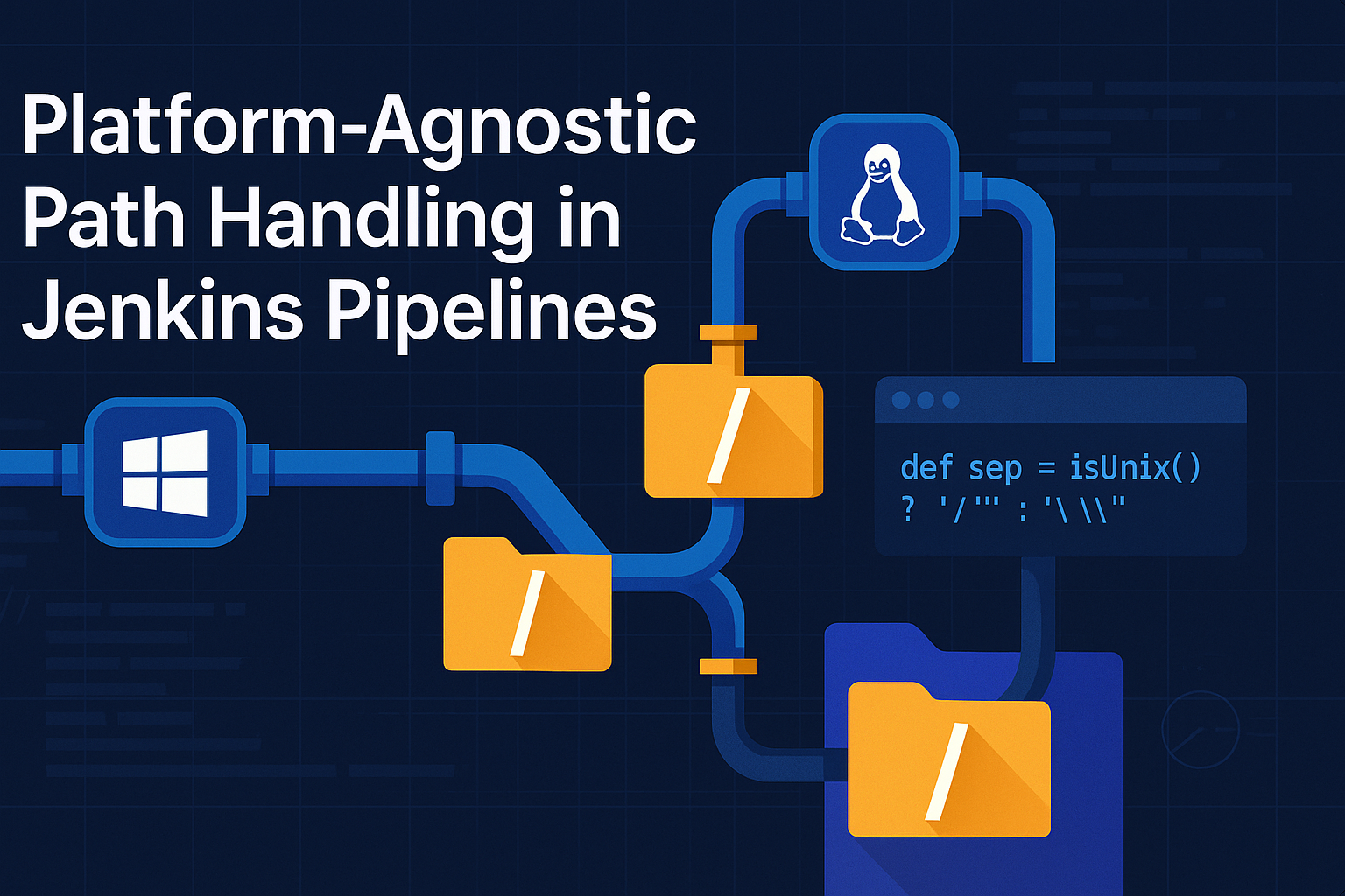 Platform-Agnostic Path Handling in Jenkins Pipelines