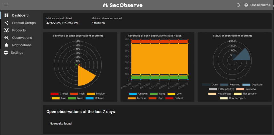 secobserve-screenshot