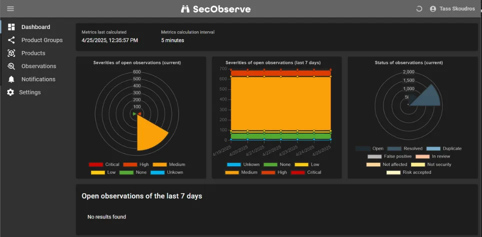 secobserve-screenshot