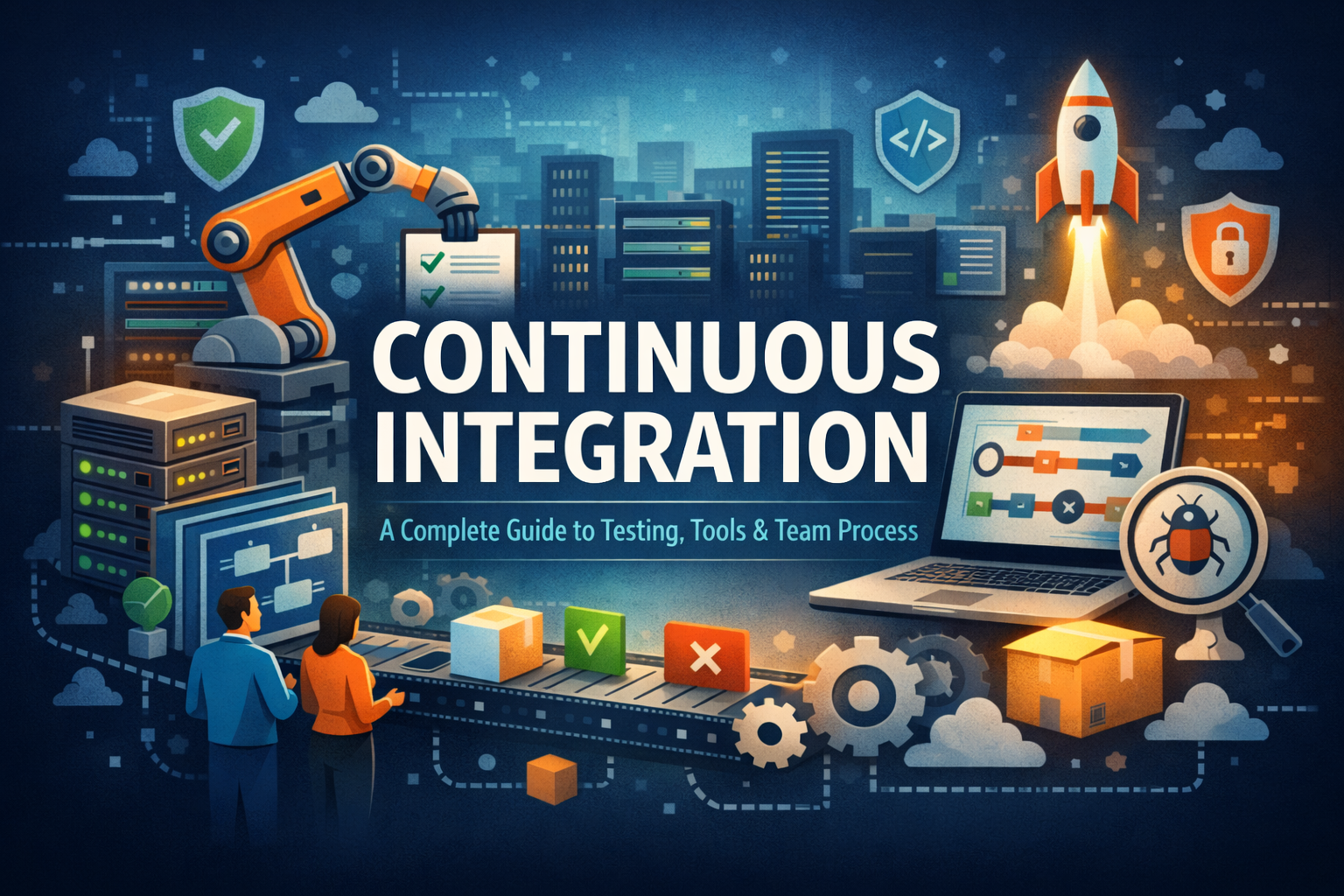 Continuous Integration: A Complete Guide to Testing, Tools & Team Process