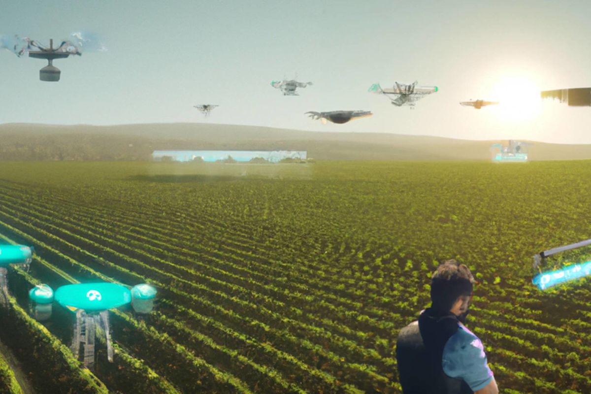 The farm of the future with AI-generated imagery | Drax