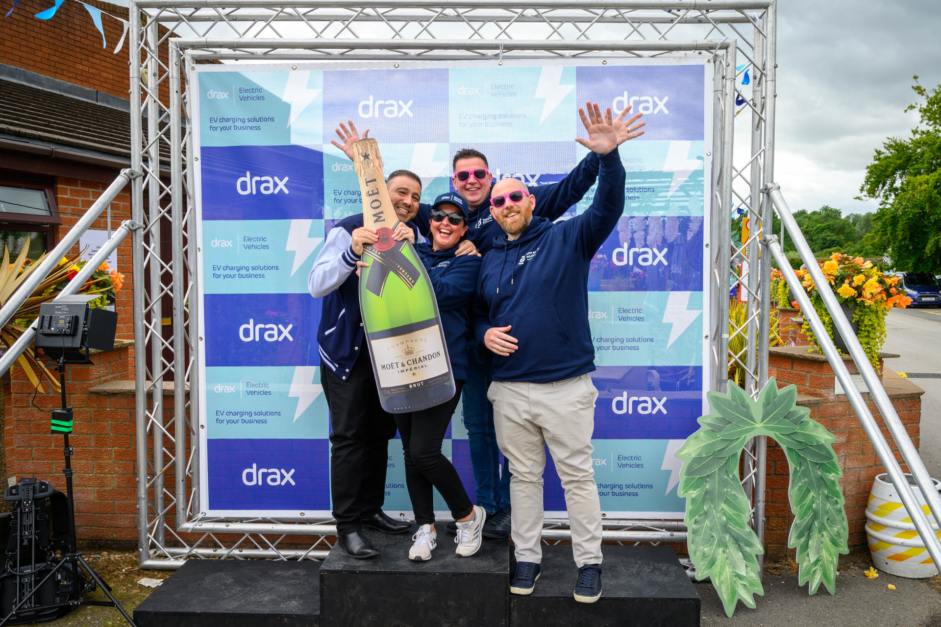 Drax Electric Vehicles team takes part in GreenFleet EV Rally - Image #1