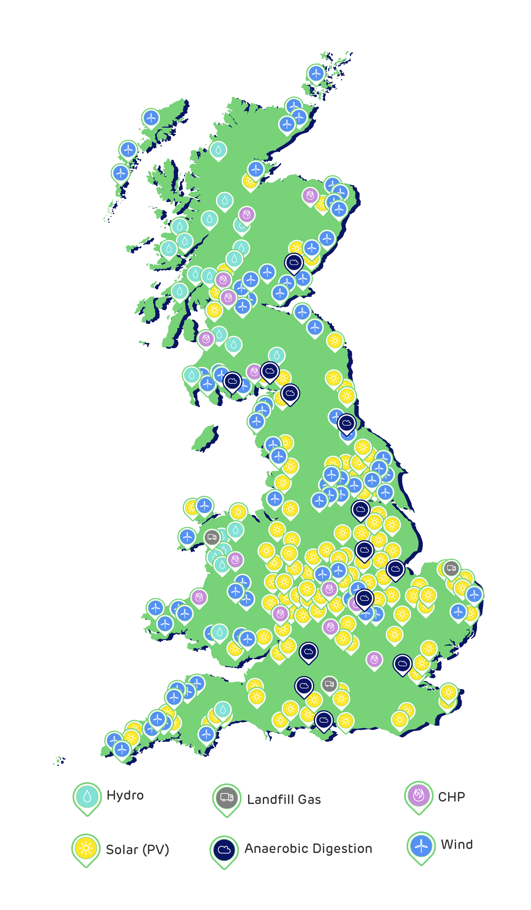 Our Renewable Generators Drax   Renewable Map   Rebranded V2 