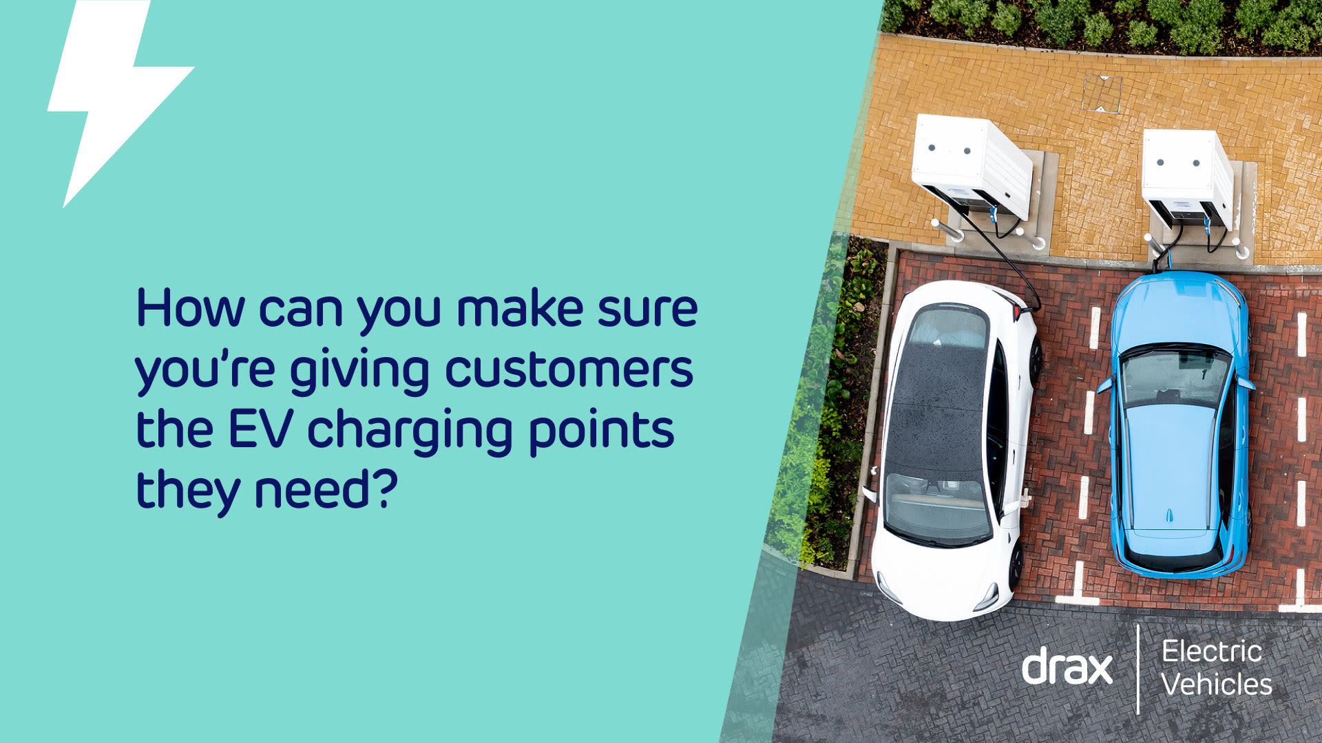 Giving customers the EV charging points they need Drax