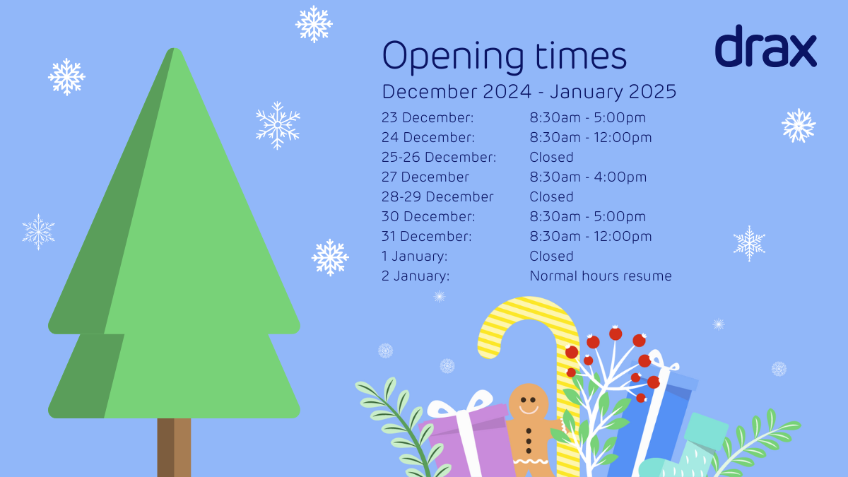 Christmas opening hours 2024