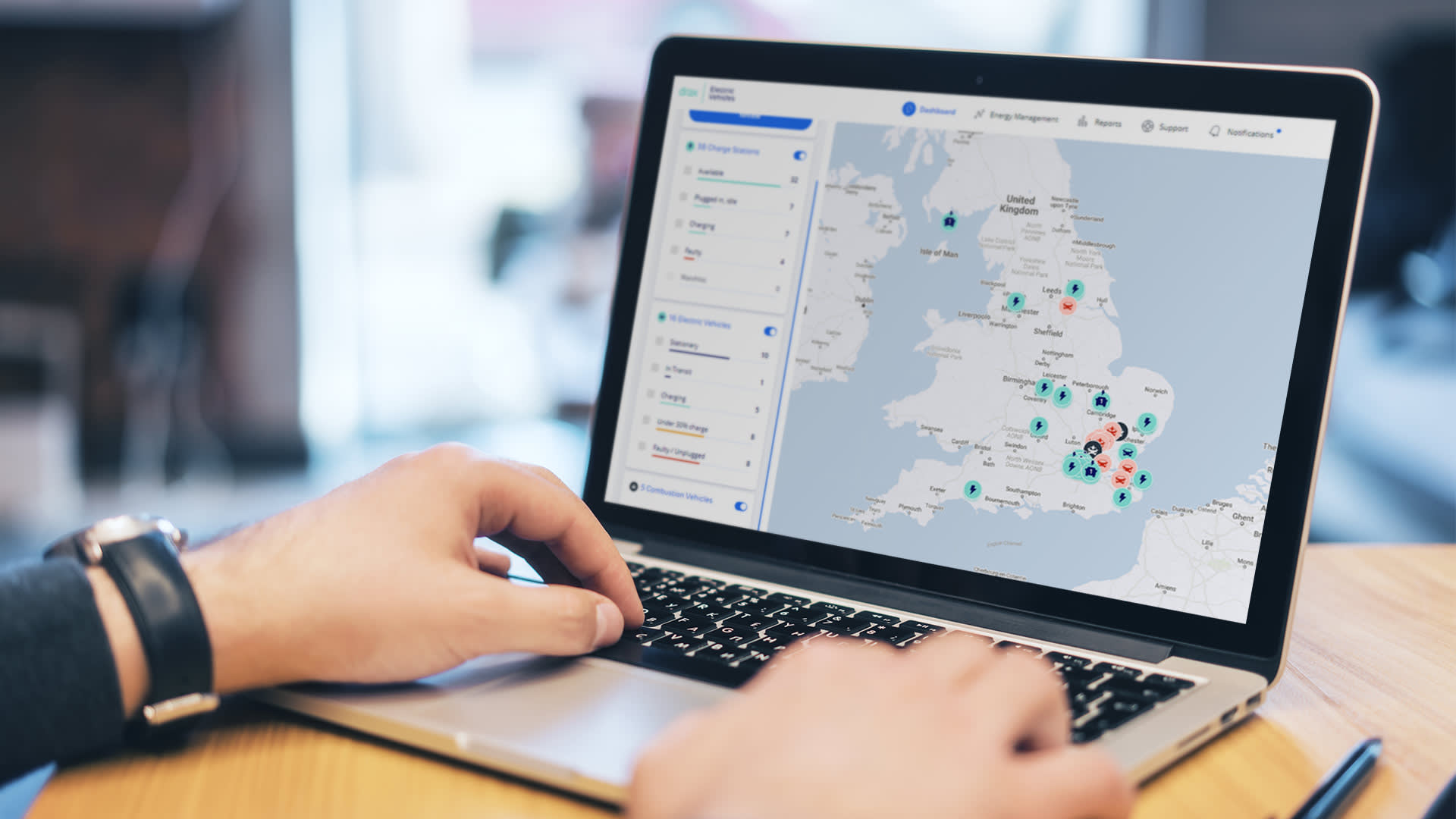 EV fleet management