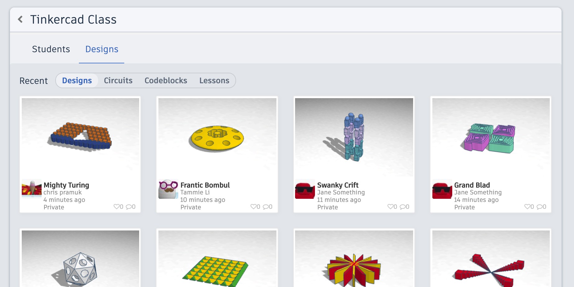 Tinkercad Gallery: Khám Phá Kho Thiết Kế 3D Và Mạch Điện Tử Sáng Tạo
