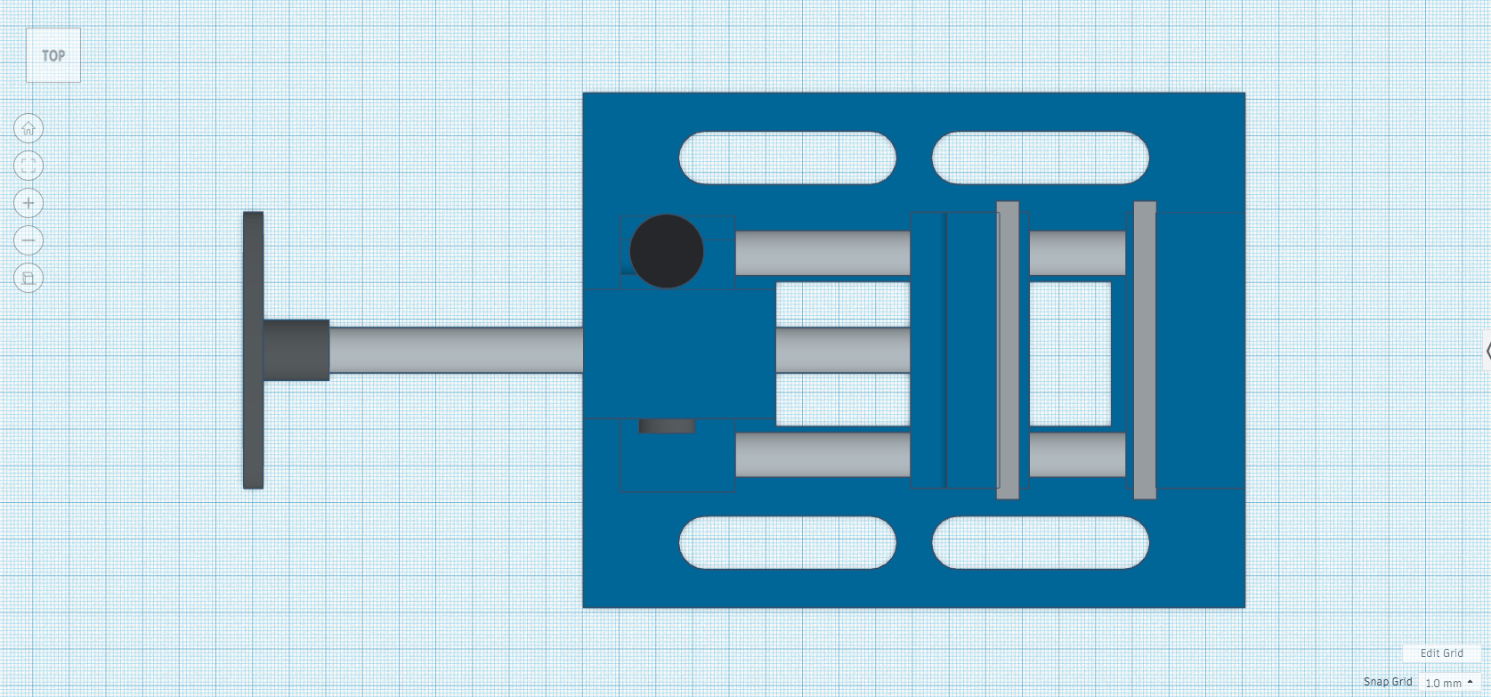 Perspective vs. Orthogonal View Tinkercad