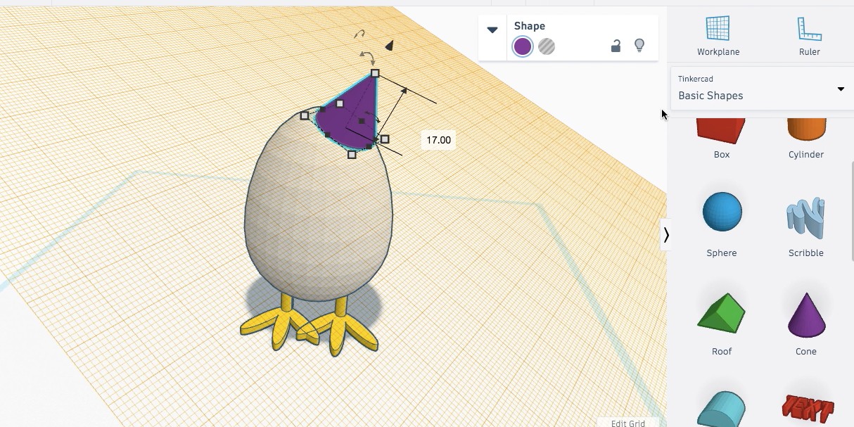 Tinkertip Add a Workplane Tinkercad