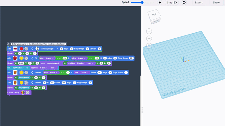 Codeblocks TinkerTips! Did you know you can add variables and random  elements to your Codeblocks design? Try it out with the introductory…