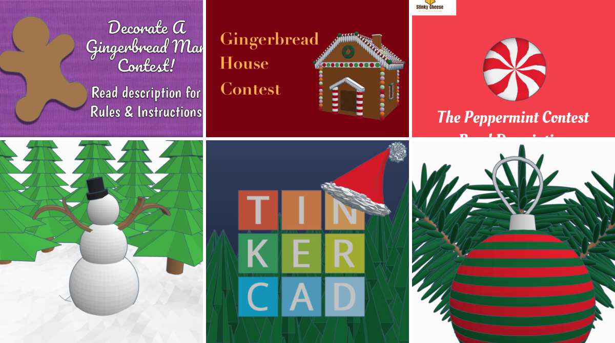 Christmas challenges tinkercad