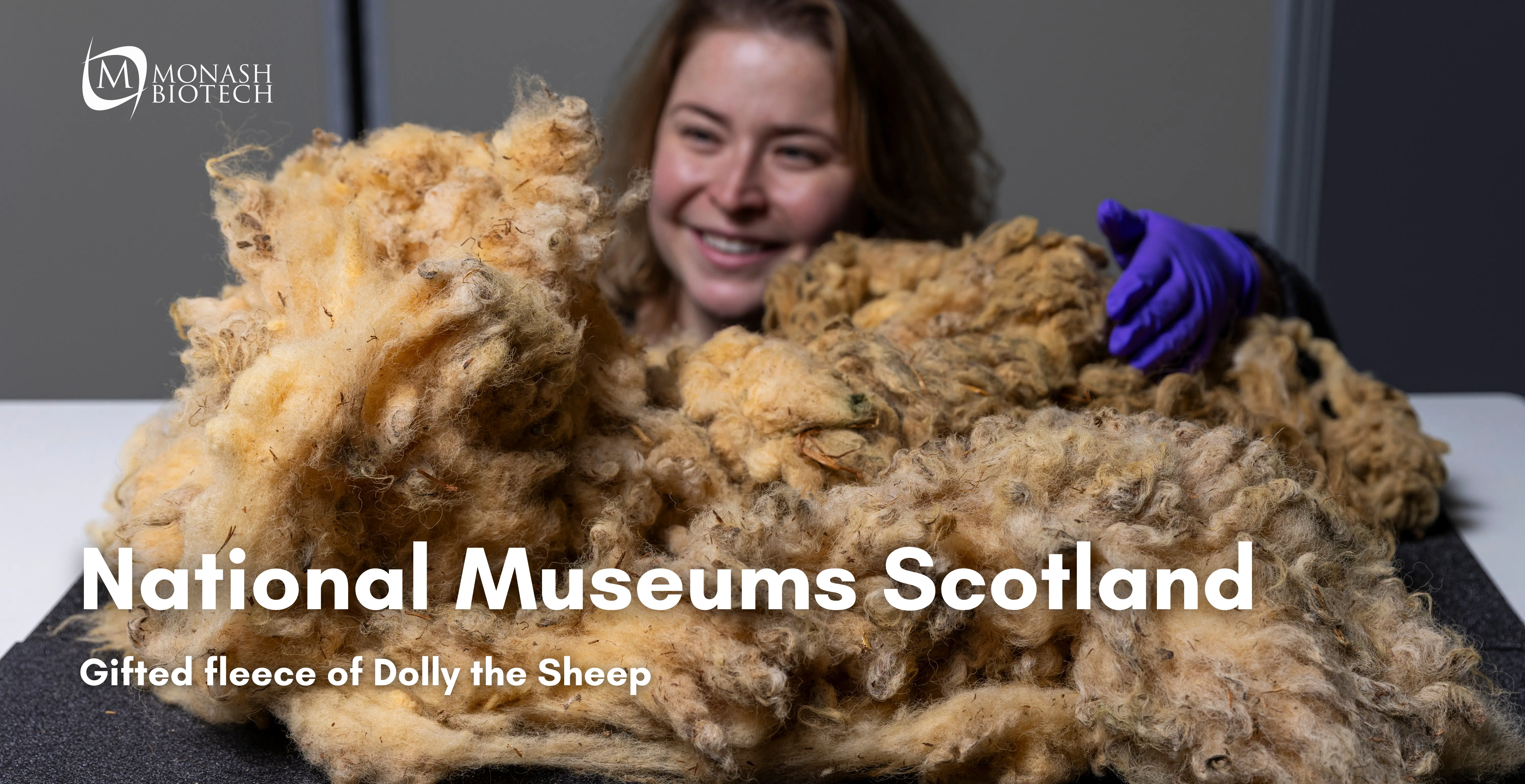 Dolly the Sheep's Fleece and Laboratory Artifacts Join National Museums Scotland Collection with Monash Biotech - Dr William A. Ritchie