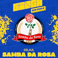 Flyer de Ginga São Paulo :: 05 de Julho :: Samba da Rosa