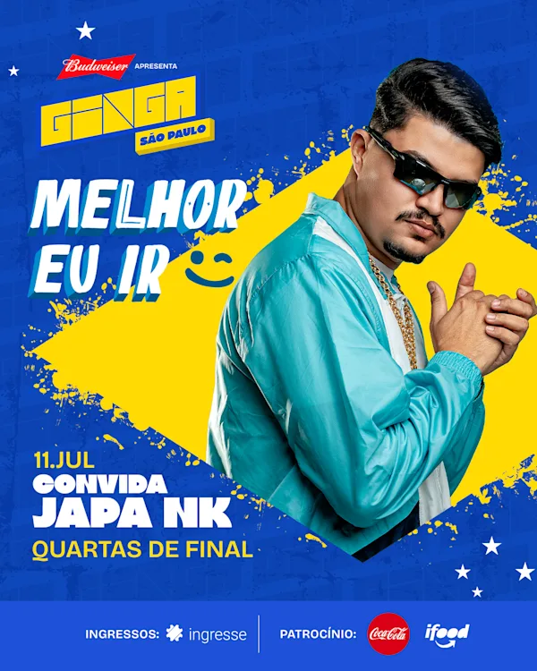Ginga São Paulo :: 11 de Julho :: Melhor eu ir c/ Japa NK