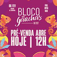 Flyer de BLOCO DAS GAÚCHAS - Carnaval RJ 2027
