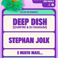 Flyer de PIKNIC SP c/ Deep Dish, Stephan Jolk e++