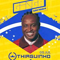 Flyer de Ginga São Paulo :: 09 de Julho :: Thiaguinho