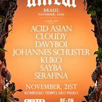 Flyer de UNREAL X THE GRID
