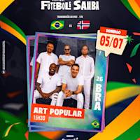Cortesia de Festival Futebol & Samba | Brasil x Noruega