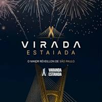Flyer de Virada Estaiada | Réveillon Varanda Estaiada