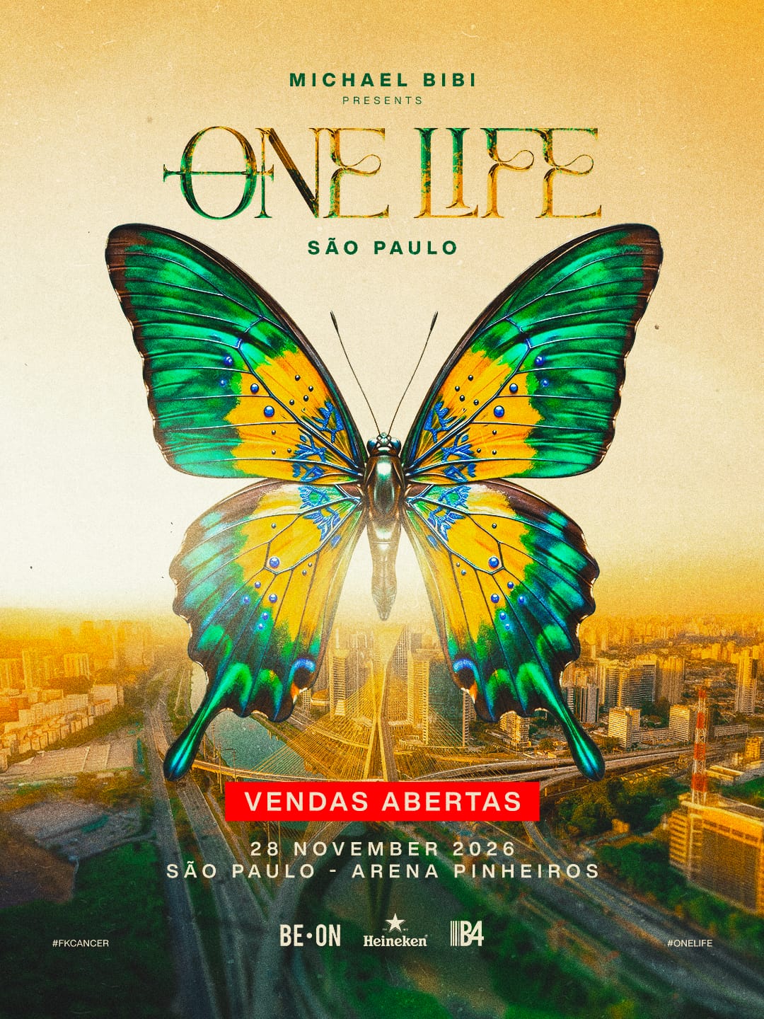 Michael Bibi presents: ONE LIFE SÃO PAULO