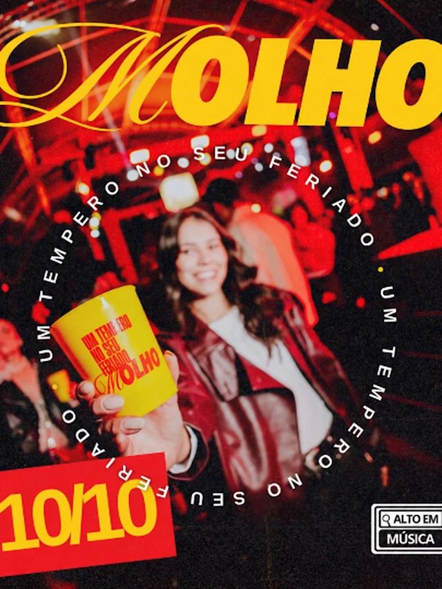 Flyer do evento FESTA MOLHO em São Paulo
