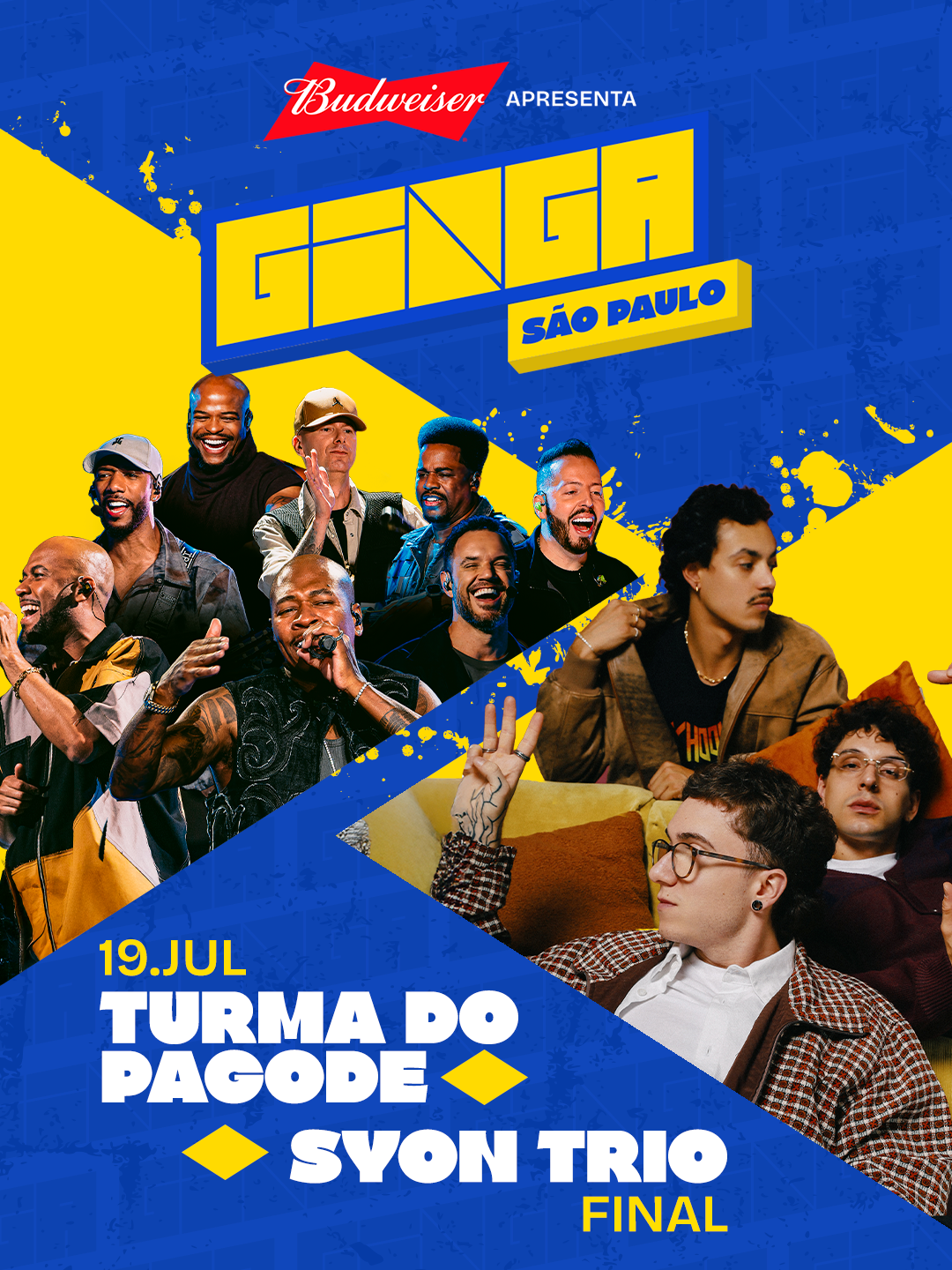 Ginga São Paulo :: 19 de Julho :: Final com Turma do Pagode e Syon Trio