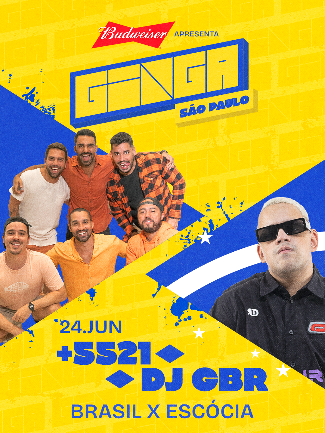 Ginga São Paulo :: 24 de Junho :: 5521 + Dj GBR