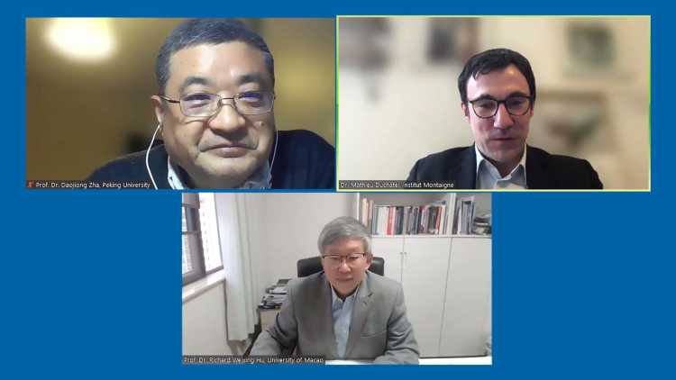 Dr. Mathieu Duchâtel, Prof. Dr. Daojiong Zha, Prof. Dr. Richard Weixing Hu