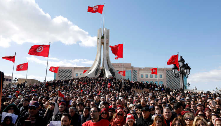 Tunisia's Nascent Democracy: Between Social Protests and Structural Adjustments