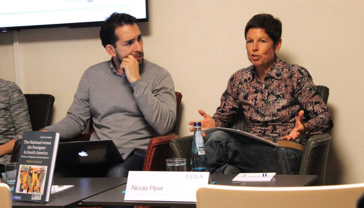 Picture of Dr. Diego Acosta and Prof. Dr. Nicola Piper